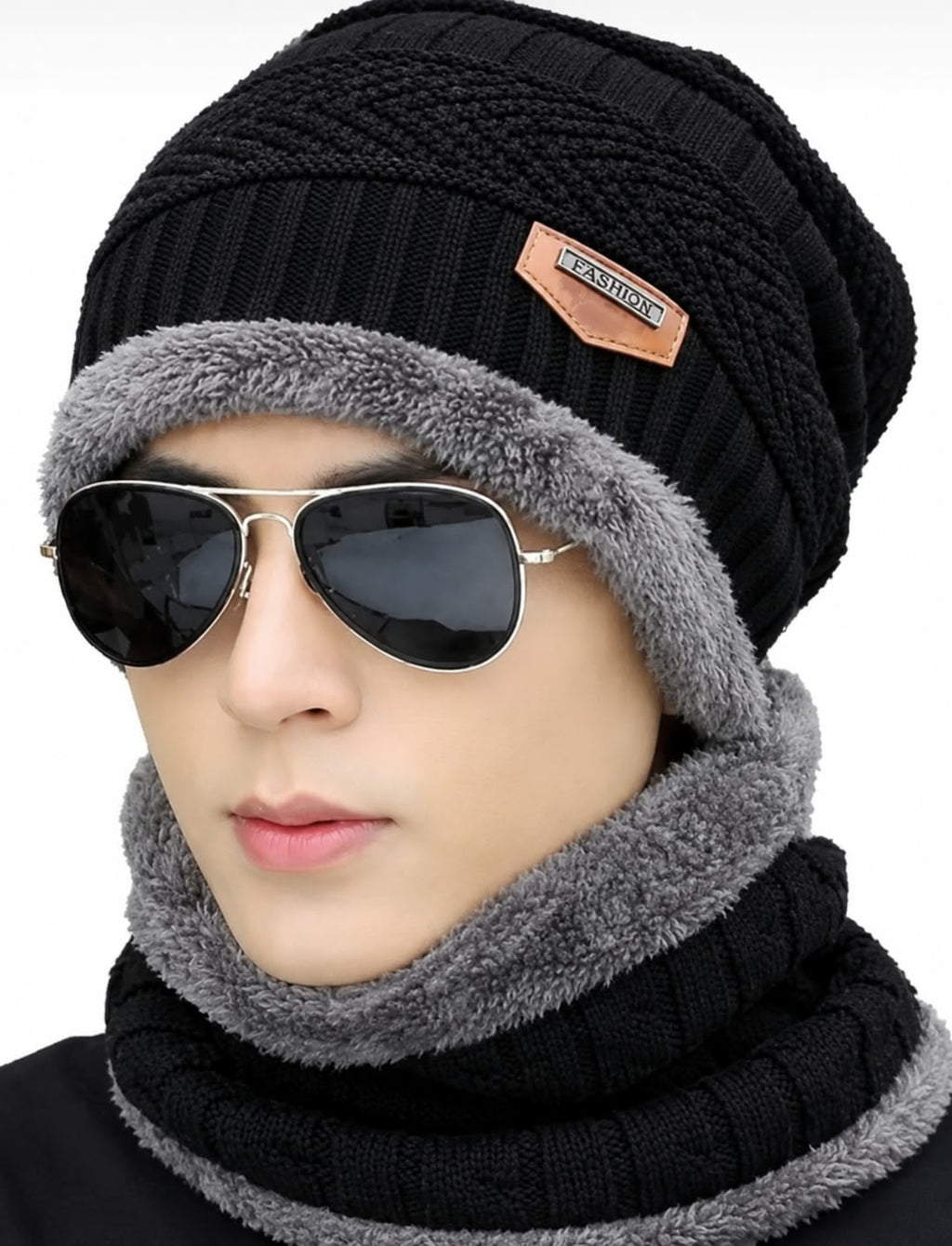Wool Cap & Neck Warmer
